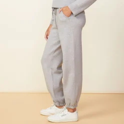 MONROW Soft Knit Oversized Vintage Sweat HEATHERGREY Sale